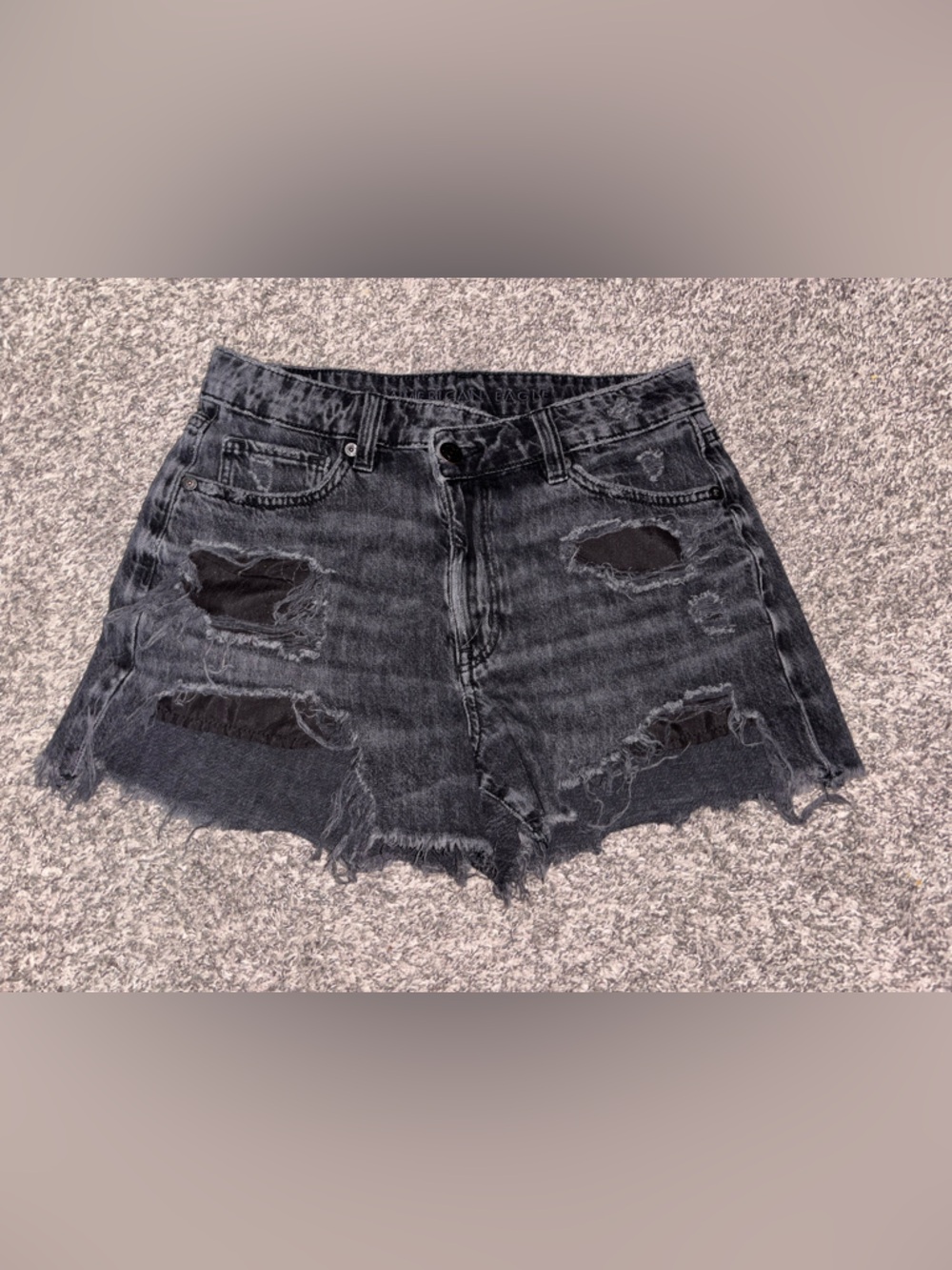 American Eagle Outfitters Crossover Denim Shorts